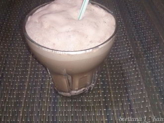 Рецепт шоколадна-мятного коктейль