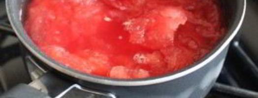 сироп из арбузного сока. Шаг 2