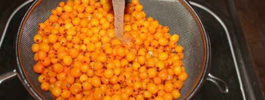сироп из облепихи. Шаг 2