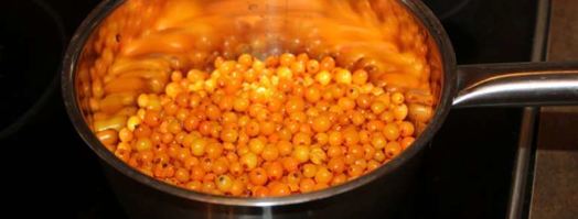 сироп из облепихи. Шаг 3