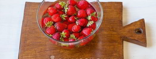 клубнично-банановый смузи. Шаг 4