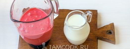 клубнично-банановый смузи. Шаг 7