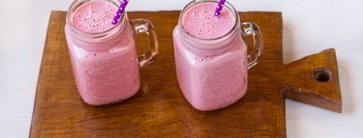 клубнично-банановый смузи. Шаг 8