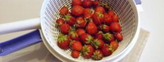 клубничный смузи. Шаг 2