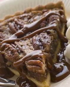 Тарт с кленовым сиропом и орехами пекан