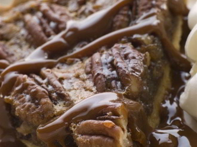 Рецепт тарта с кленовым сиропом и орехами пекан