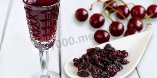 Вино из вяленой вишни