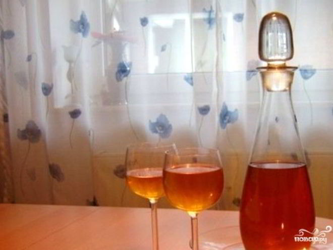 Рецепт вина из яблочного варенья