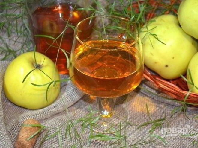 Рецепт вина из яблок