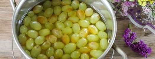 виноград в сиропе на зиму. Шаг 6