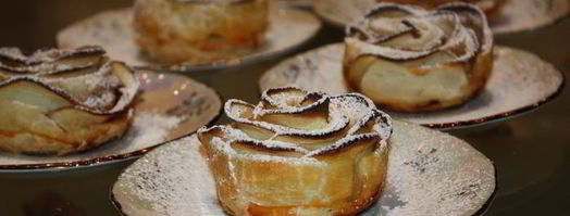 яблочные розы в абрикосовом сиропе. Шаг 11