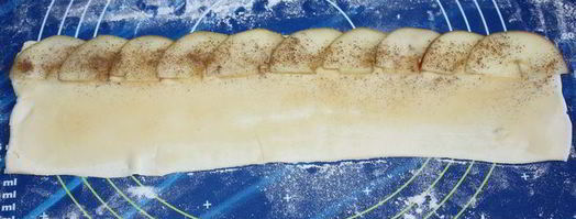 яблочные розы в абрикосовом сиропе. Шаг 5