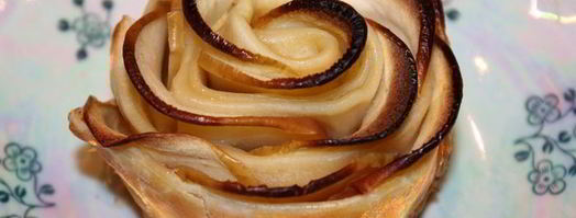 яблочные розы в абрикосовом сиропе. Шаг 10