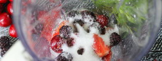 ягодный коктейль. Шаг 3