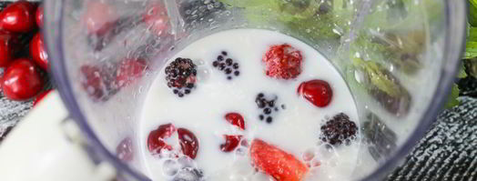 ягодный коктейль. Шаг 4