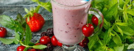 ягодный коктейль. Шаг 6