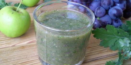Зеленый коктейль для похудения