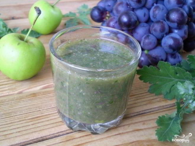 Рецепт зеленого коктейля для похудения