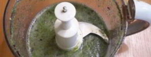 зеленый коктейль для похудения. Шаг 4