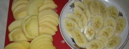 зеленый коктейль с черносливом. Шаг 2