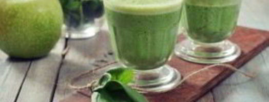 зеленый коктейль с черносливом. Шаг 4