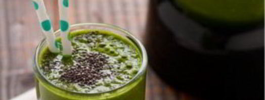 зеленый коктейль с горохом. Шаг 4