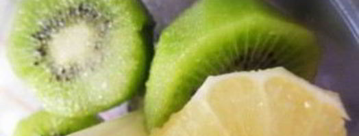 зеленый коктейль с лимоном. Шаг 4