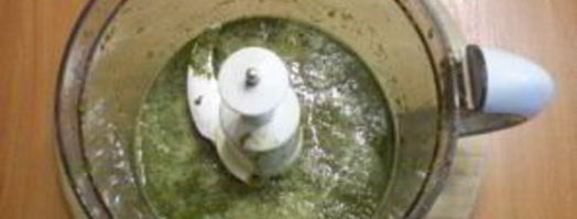 зеленый коктейль с морковью. Шаг 4