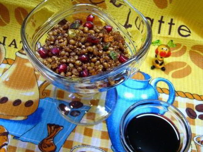 Рецепт зерен пшеницы в сиропе