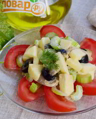 Салаты на скорую руку