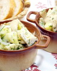 Салаты с грибами