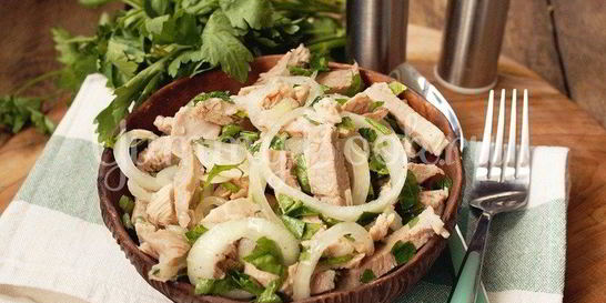 Деревенский свадебный салат