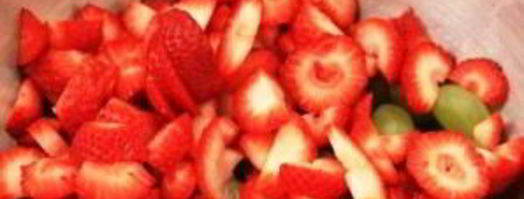 фруктовый салат с медовым сиропом. Шаг 4