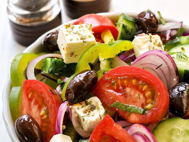 Рецепт салата греческого