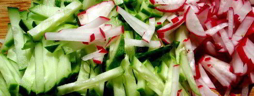 капустный салат с заправкой из феты. Шаг 2