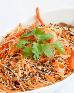 Корейский салат с фунчозой