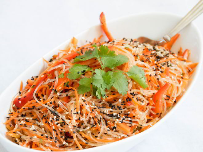 Рецепт корейского салата с фунчозой