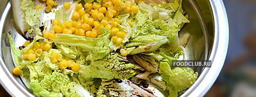 куриный салат с яйцом. Шаг 5