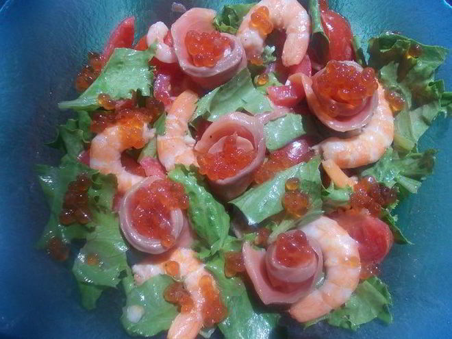 Рецепт морского салатика