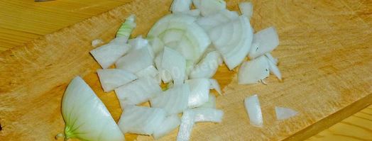 нежность салат классический. Шаг 2