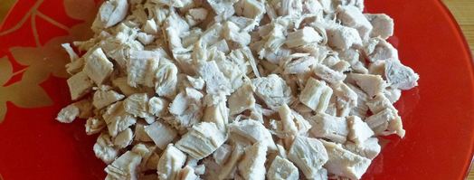 нежность салат классический. Шаг 11