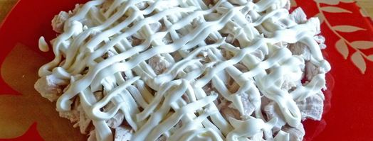 нежность салат классический. Шаг 12