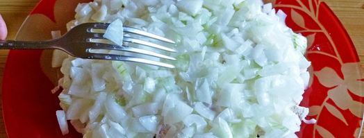 нежность салат классический. Шаг 13