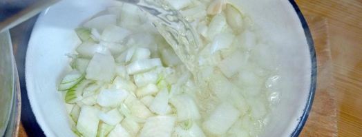 нежность салат классический. Шаг 3