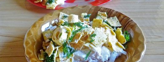 нежность салат классический. Шаг 23