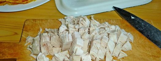 нежность салат классический. Шаг 10