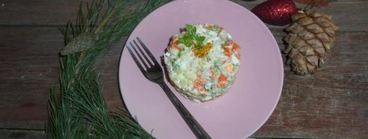 салат оливье. Шаг 6