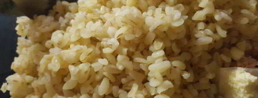 простой рыбный салат с булгуром. Шаг 4