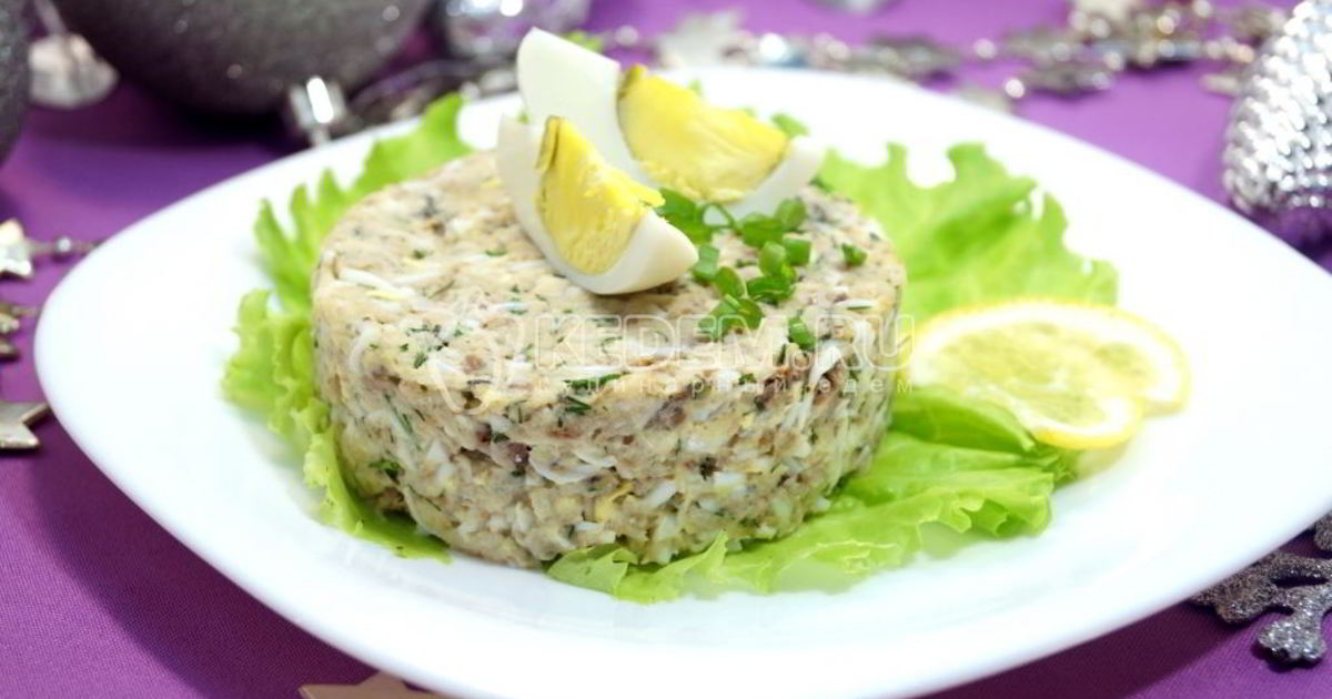 Салаты С Рыбой Недорого