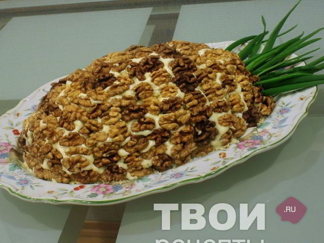 Рецепт салата ананас